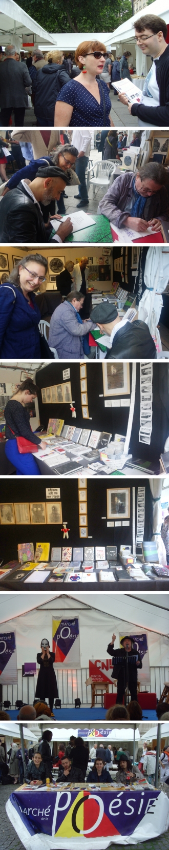 MARCHE DE LA POESIE A PARIS